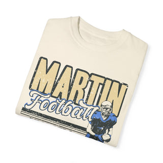 Martin Chargers Football Ivory Tee - Tucked & Threaded