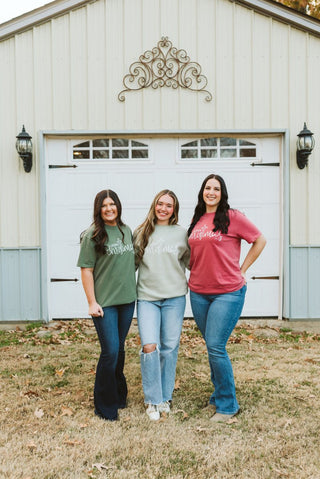 Merry ChrisTmas Unisex Crew Neck Sweatshirt - Tucked & Threaded