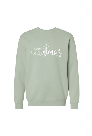 Merry ChrisTmas Unisex Crew Neck Sweatshirt - Tucked & Threaded