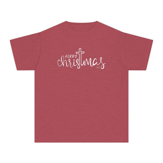 Merry ChrisTmas Youth Tee - Tucked & Threaded