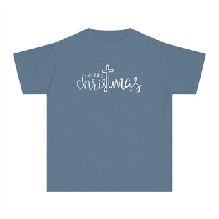 Merry ChrisTmas Youth Tee - Tucked & Threaded
