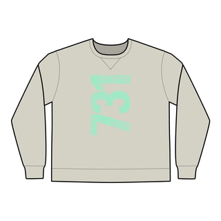 Mint 731 Area Code Faded Unisex Sweatshirt - Tucked & Threaded