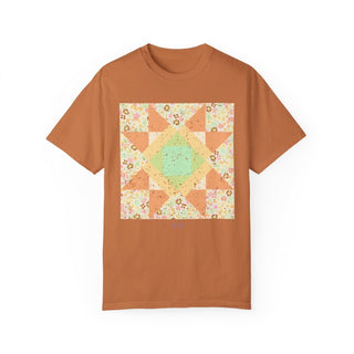 Mint Green Quilted Unisex Tee - Tucked & Threaded