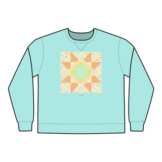 Mint Quilted Unisex Sweatshirt - Tucked & Threaded
