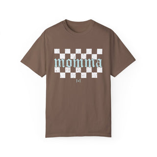 Momma Checkered Unisex Tee - Tucked & Threaded