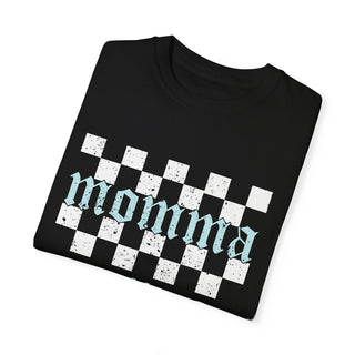 Momma Checkered Unisex Tee - Tucked & Threaded