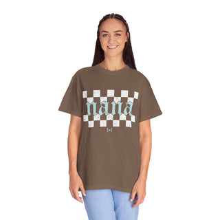Nana Checkered Unisex Tee - Tucked & Threaded