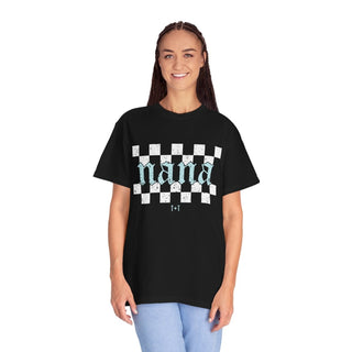 Nana Checkered Unisex Tee - Tucked & Threaded