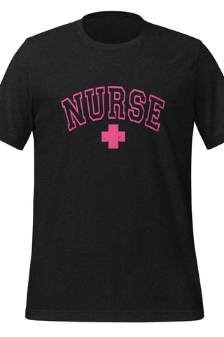 Nurse Unisex Tee Pink Design - Tucked & Threaded