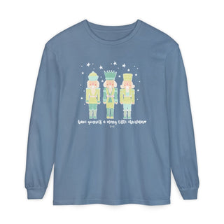 Nutcracker Christmas Unisex Long-Sleeve Tee - Tucked & Threaded