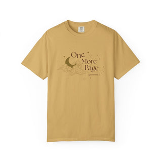 One More Page. Promise. Unisex Tee - Tucked & Threaded