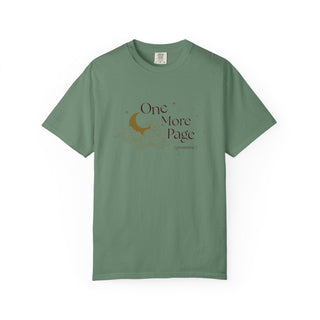 One More Page. Promise. Unisex Tee - Tucked & Threaded