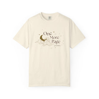 One More Page. Promise. Unisex Tee - Tucked & Threaded