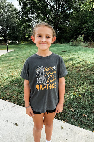 Paint the Town Orange Youth Tee - Tucked & Threaded