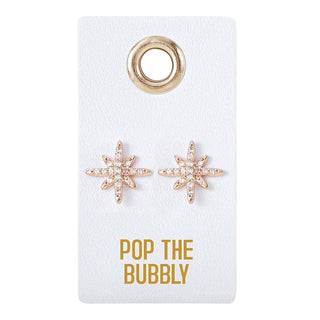 Pop the Bubbly Starburst Stud Earrings - Tucked & Threaded