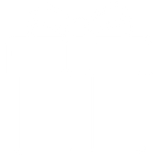basic drawing of a present outline in white color