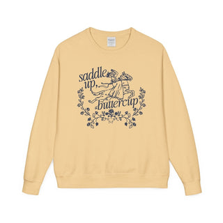 Saddle Up Buttercup Unisex Sweatshirt - Tucked & Threaded