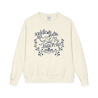 Saddle Up Buttercup Unisex Sweatshirt - Tucked & Threaded
