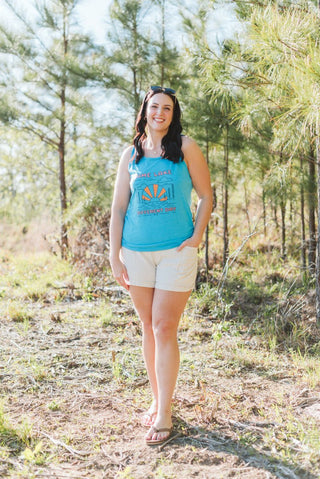 Same Lake Different Day Aqua Tank (Wholesale) - Tucked & Threaded