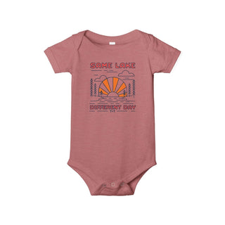 Same Lake Different Day Infant Body Suit - Tucked & Threaded