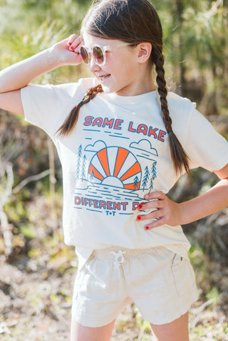Same Lake Different Day Toddler Tee (Wholesale) - Tucked & Threaded