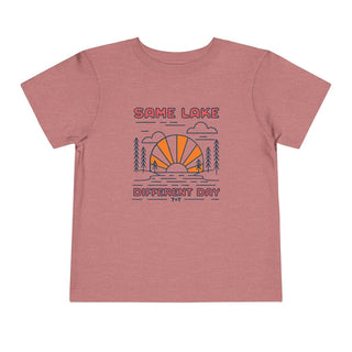 Same Lake Different Day Toddler Tee (Wholesale) - Tucked & Threaded