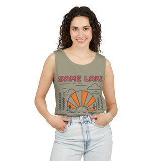 Same Lake Different Day Unisex Tank - Tucked & Threaded