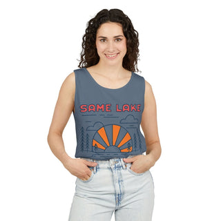 Same Lake Different Day Unisex Tank - Tucked & Threaded