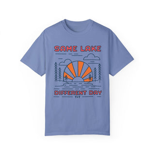 Same Lake Different Day Unisex Tee - Tucked & Threaded