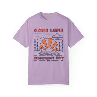 Same Lake Different Day Unisex Tee - Tucked & Threaded