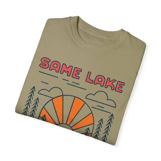 Same Lake Different Day Unisex Tee - Tucked & Threaded