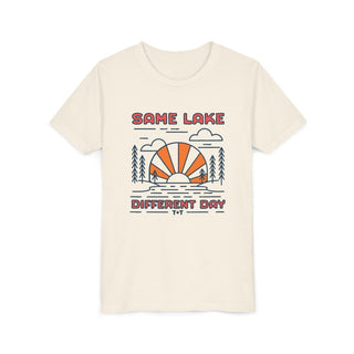 Same Lake Different Day Youth Tee (Wholesale) - Tucked & Threaded