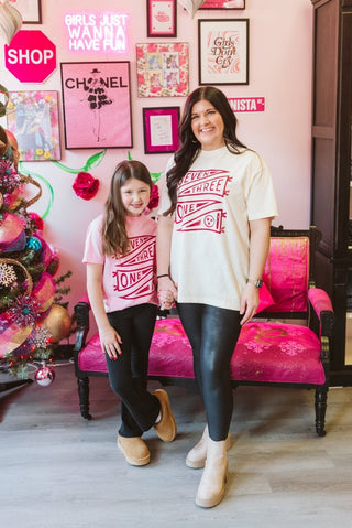 Seven Three One Banner Ivory Tee - Tucked & Threaded