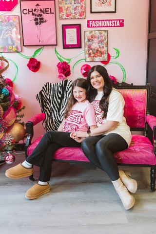 Seven Three One Banner Pink Youth Tee - Tucked & Threaded