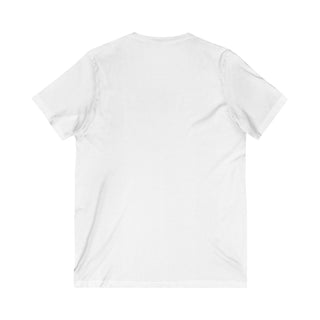 She-Shed Social Club White V-Neck Tee - Tucked & Threaded