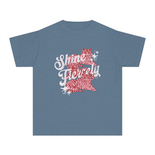 Shine Fiercely Tiger Youth Tee (Wholesale) - Tucked & Threaded