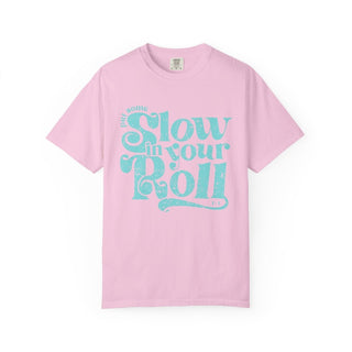 Slow Your Roll Blossom Unisex Tee (Wholesale) - Tucked & Threaded