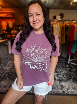Sorry I'm Booked Unisex Tee (Wholesale) - Tucked & Threaded