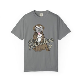 Stay Pawsitive Adult Unisex Tee - Tucked & Threaded