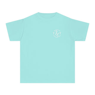 Stay Pawsitive Back Design Youth Tee - Tucked & Threaded