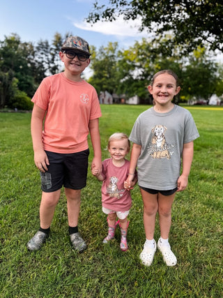 Stay Pawsitive Toddler Tee - Tucked & Threaded