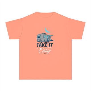 Take It Easy Camper Youth Tee - Tucked & Threaded
