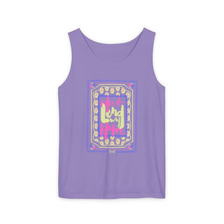 Take the Long Way Home Unisex Graphic Tank - Tucked & Threaded