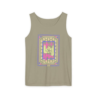 Take the Long Way Home Unisex Graphic Tank - Tucked & Threaded