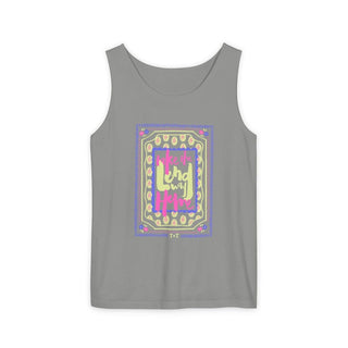 Take the Long Way Home Unisex Graphic Tank - Tucked & Threaded