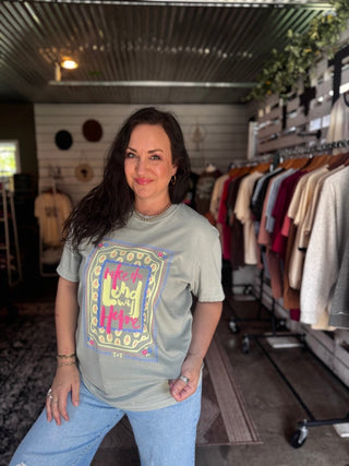 Take the Long Way Home Unisex Graphic Tee - Tucked & Threaded