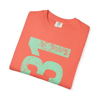 Teal 731 Area Code Faded Unisex Tee - Tucked & Threaded