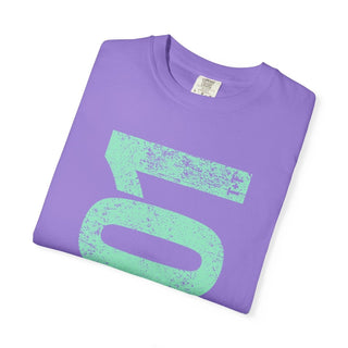 Teal 901 Area Code Faded Unisex Tee - Tucked & Threaded