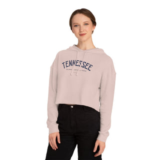 Tennessee Cropped Hooded Sweatshirt - Tucked & Threaded