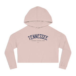Tennessee Cropped Hooded Sweatshirt - Tucked & Threaded